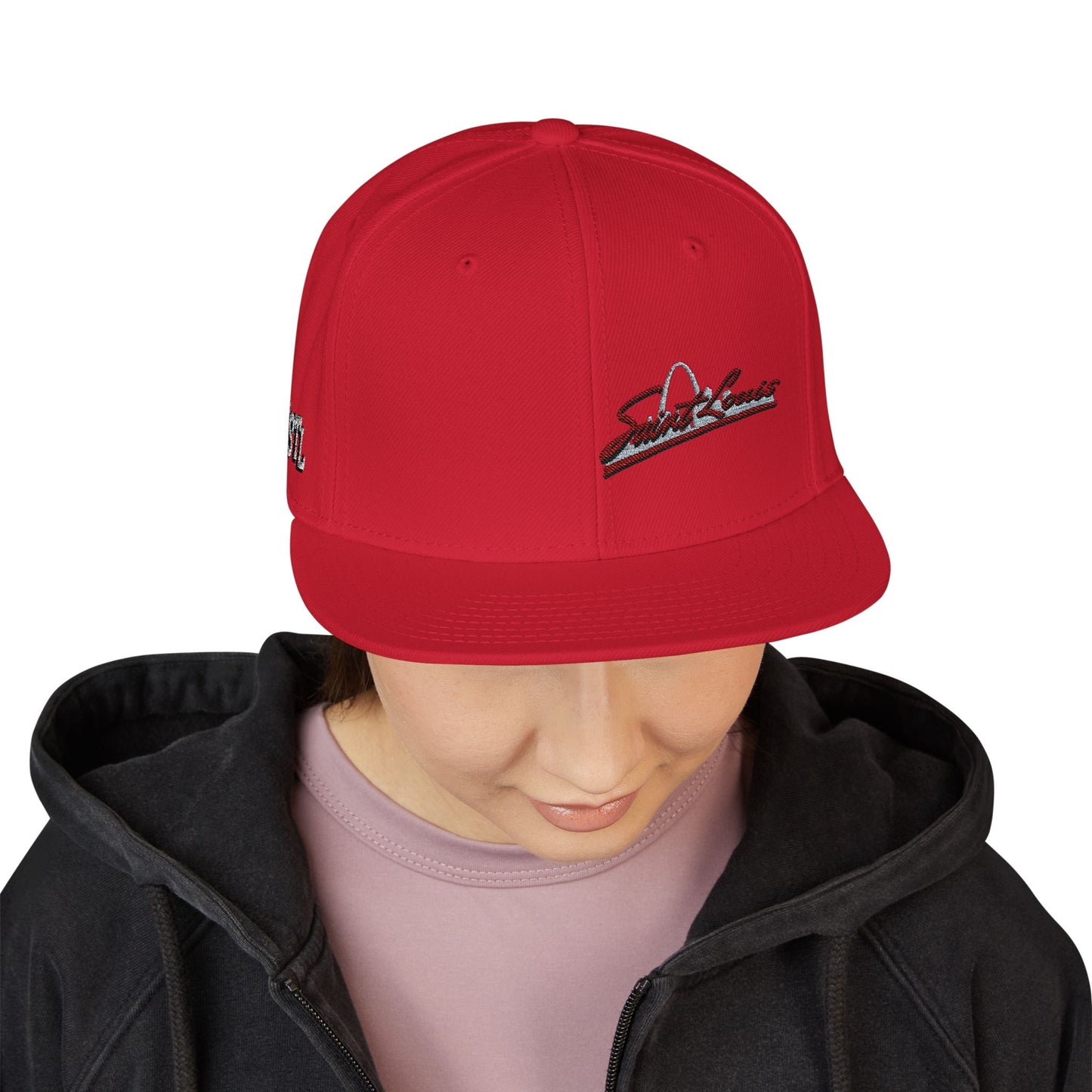 Embroidered Saint Louis Snapback Hat
