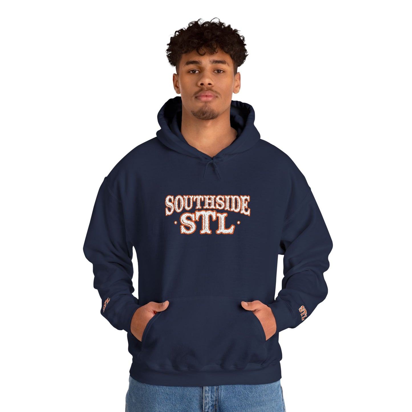 Embroidered Hoodie - Southside STL Design Printify