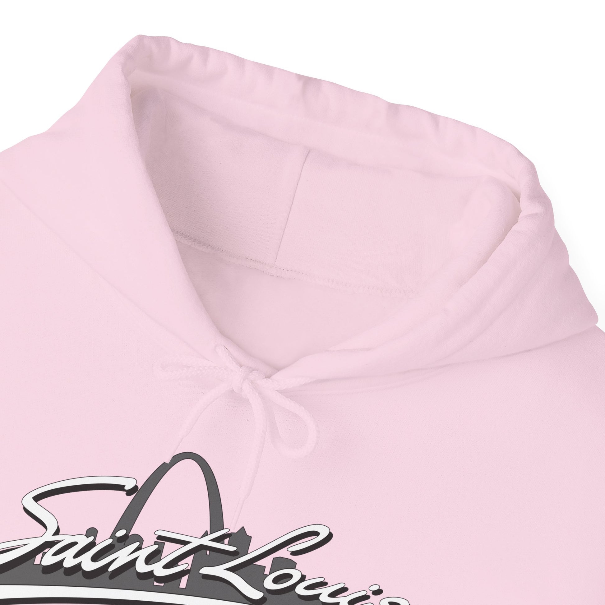 Saint Louis Graphic Hooded Sweatshirt Printify