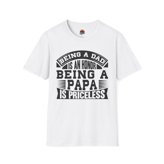 Priceless Papa TeeUnisex Softstyle T-Shirt