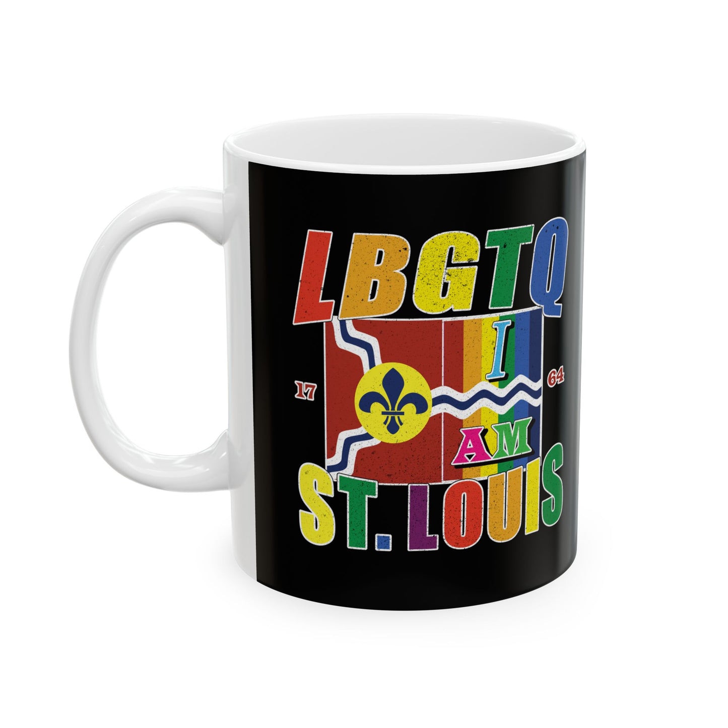 Ceramic Mug - Saint Louis LBGTQ Design