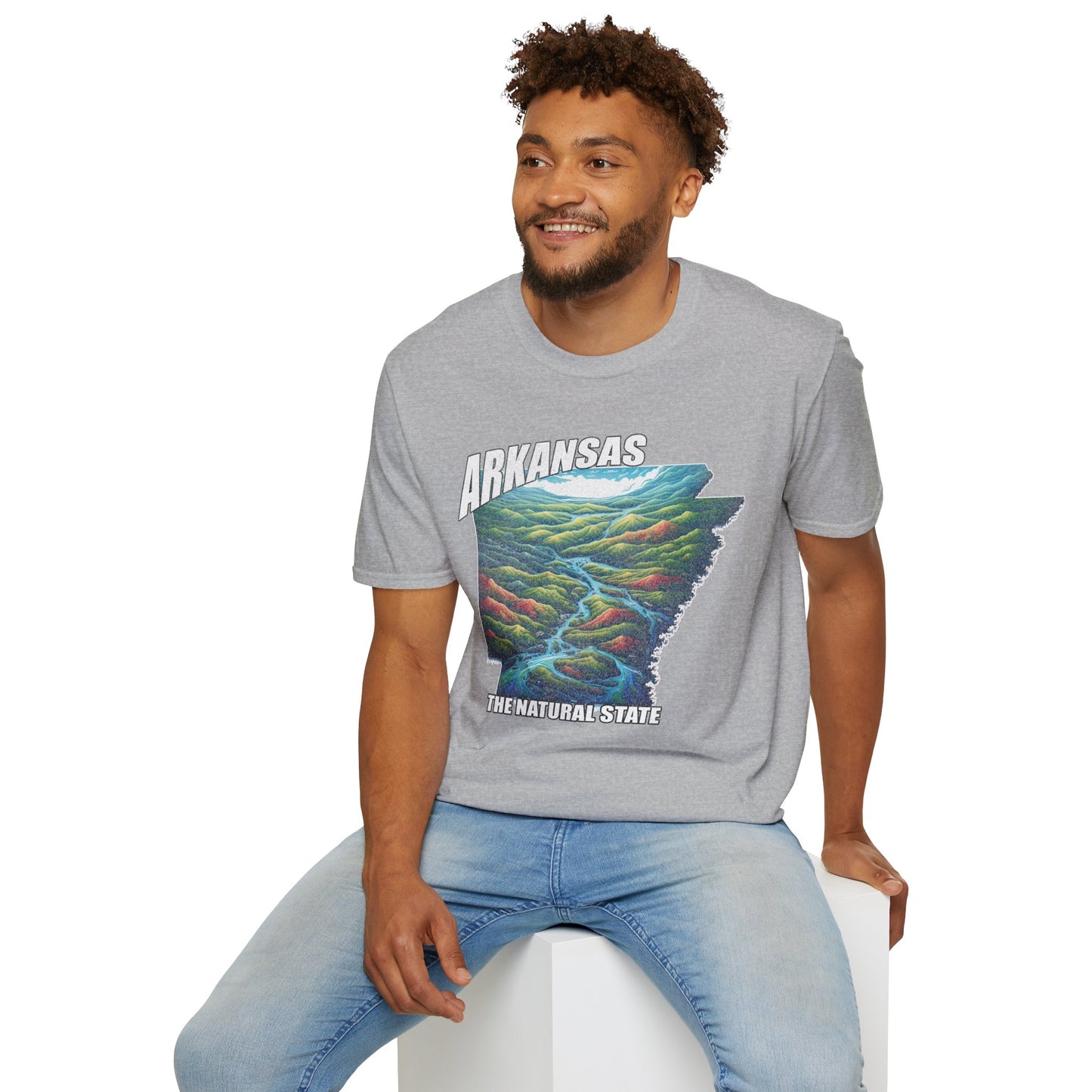 Arkansas The Natural State Graphic Tee