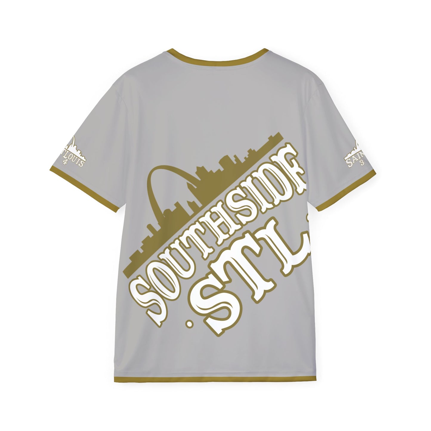 Southside STL All Over Print Sport Jersey (Light Grey)– Gold Skyline Edition