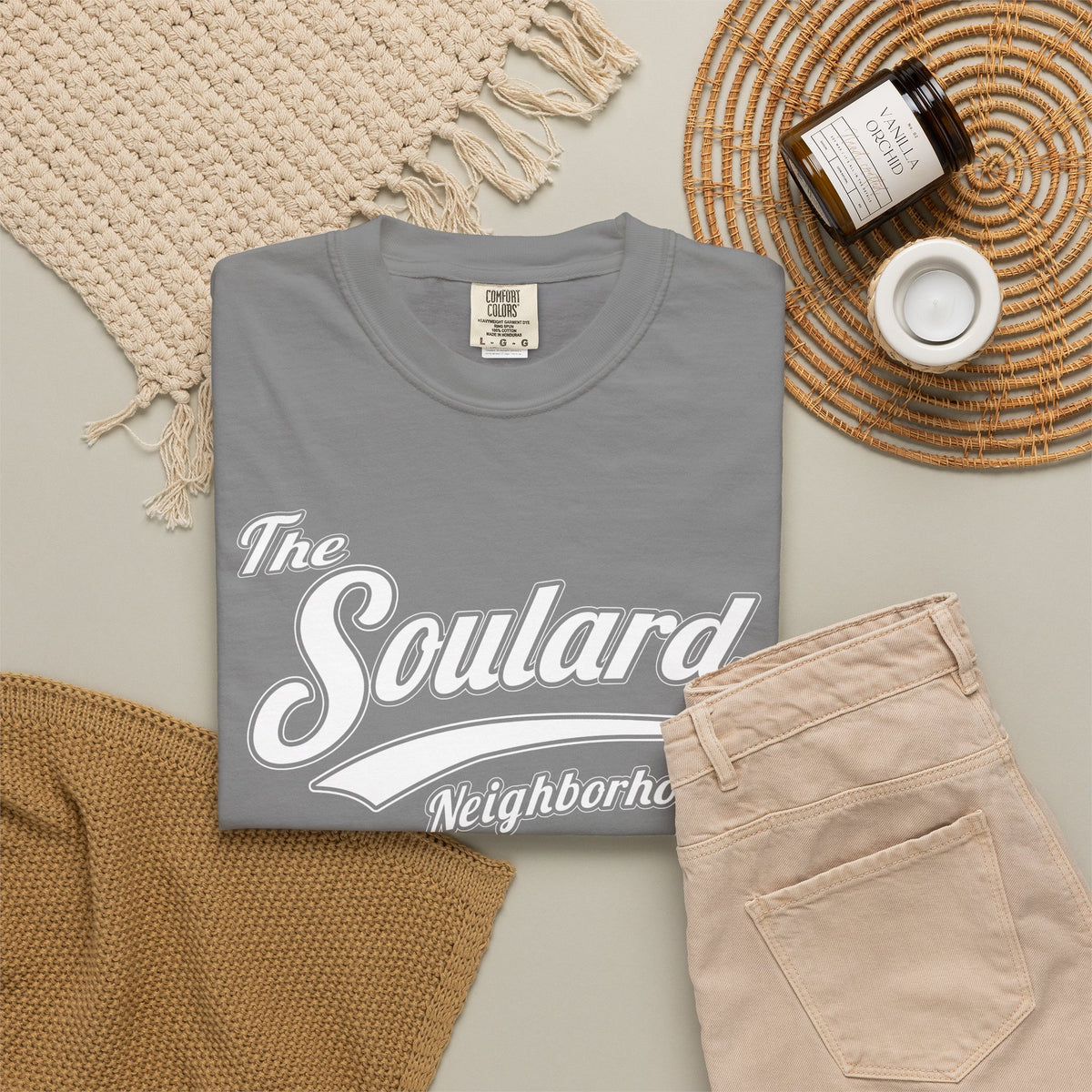 The Soulard Neighborhood Garment-Dyed T-Shirt