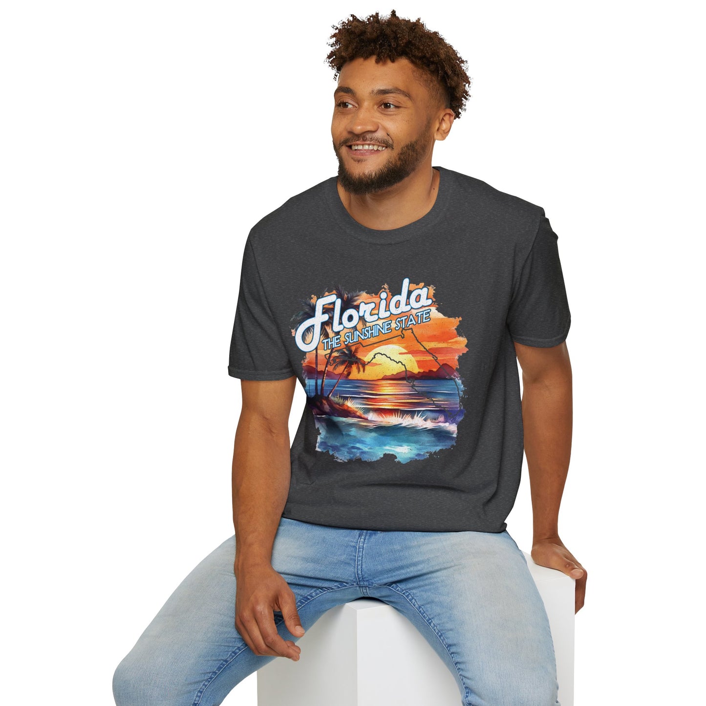 Florida Sunshine State T-Shirt - Unisex Softstyle