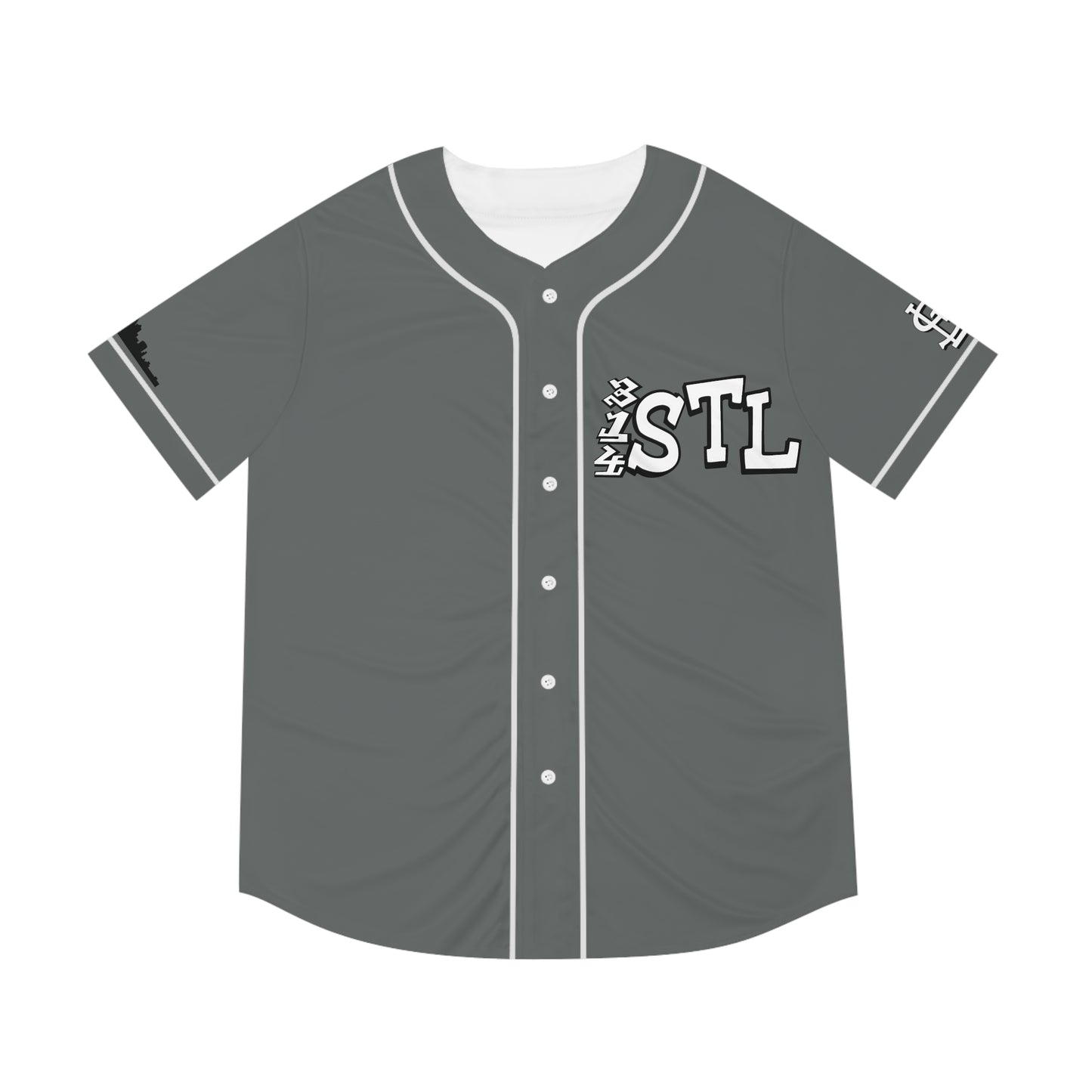 Men's Baseball Jersey with 314 STL Logo