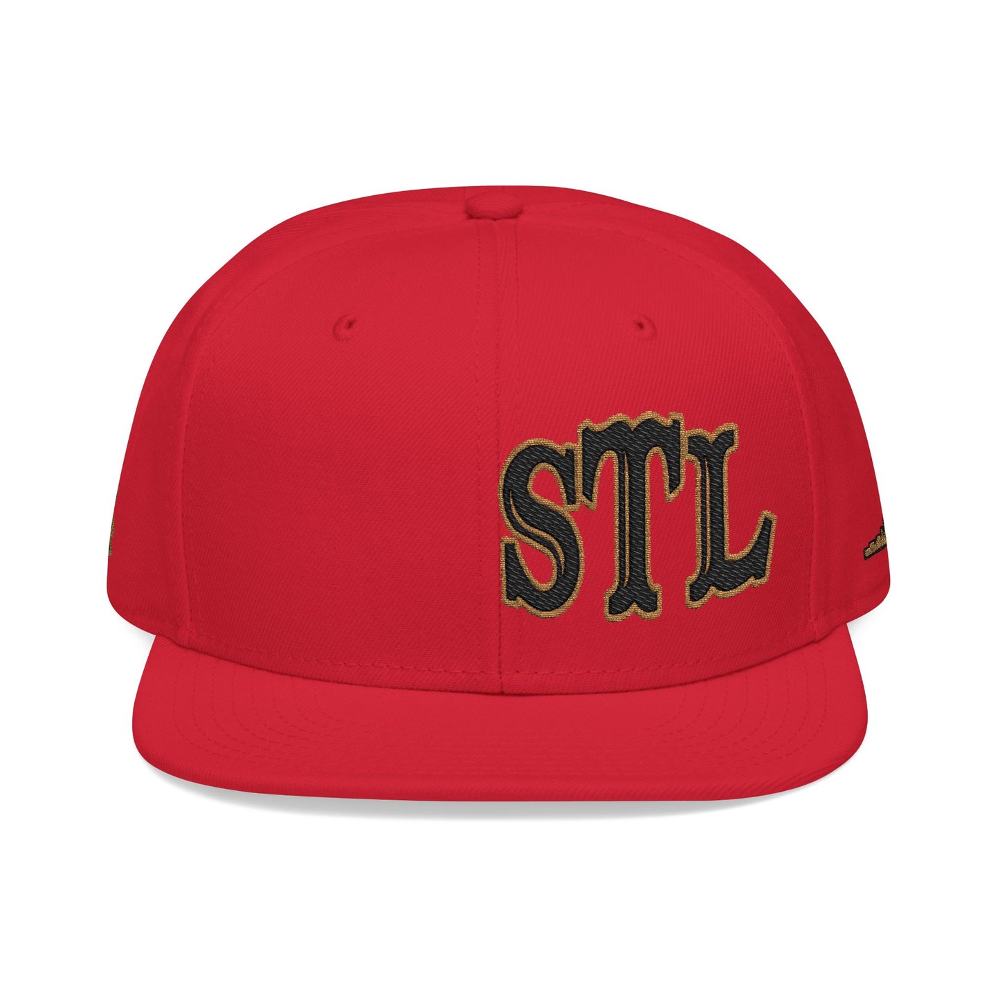 STL Black Gold Edition Embroidered Snapback Hat