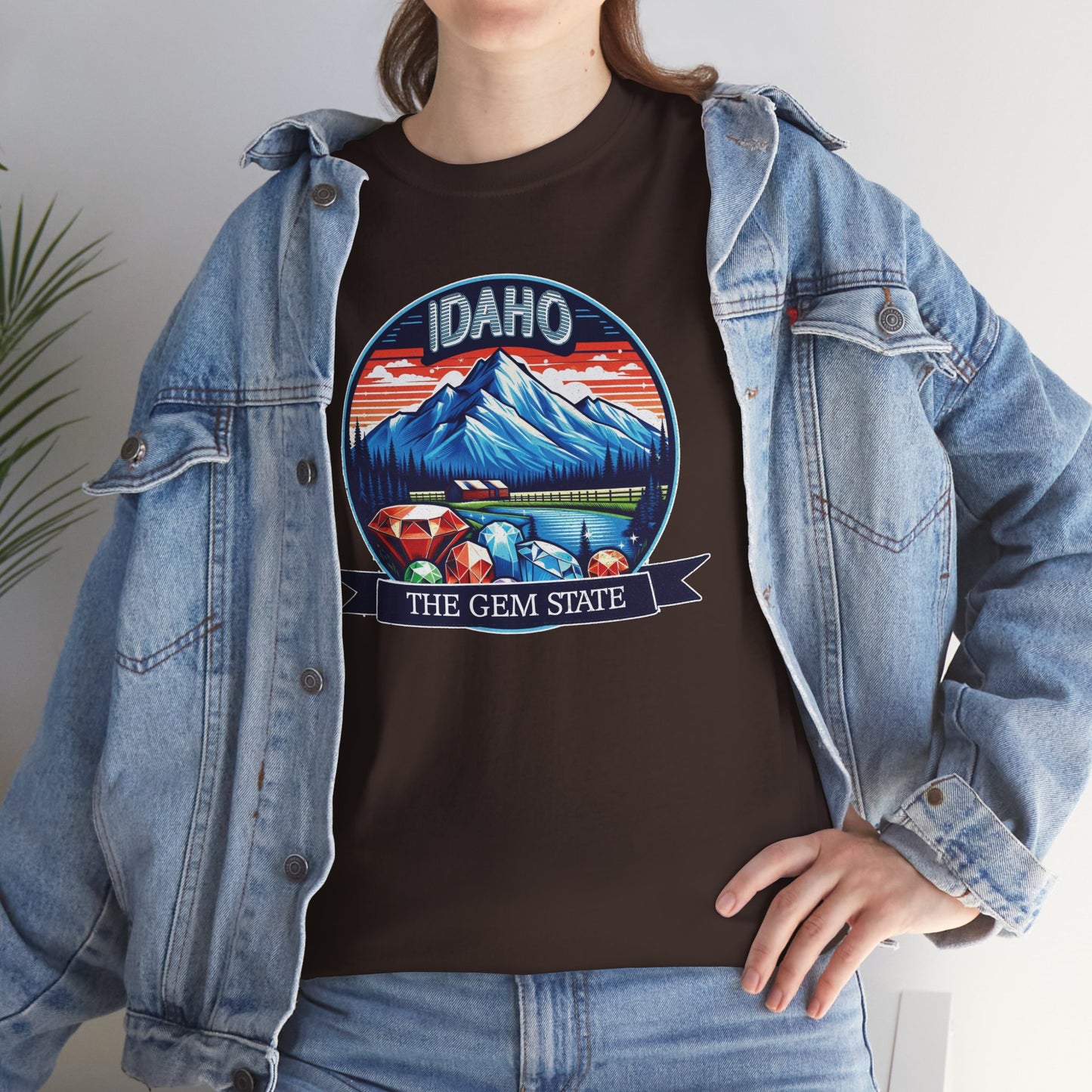 Idaho The Gem State Graphic Tee