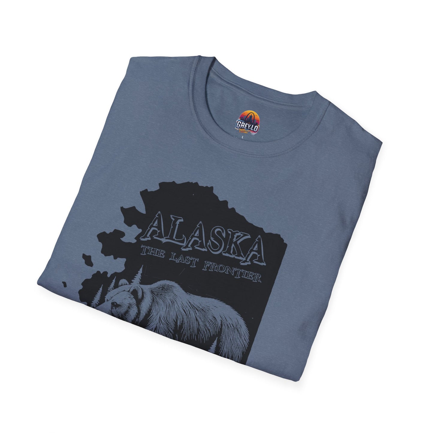 Alaska The Last Frontier Graphic Unisex Softstyle T-Shirt