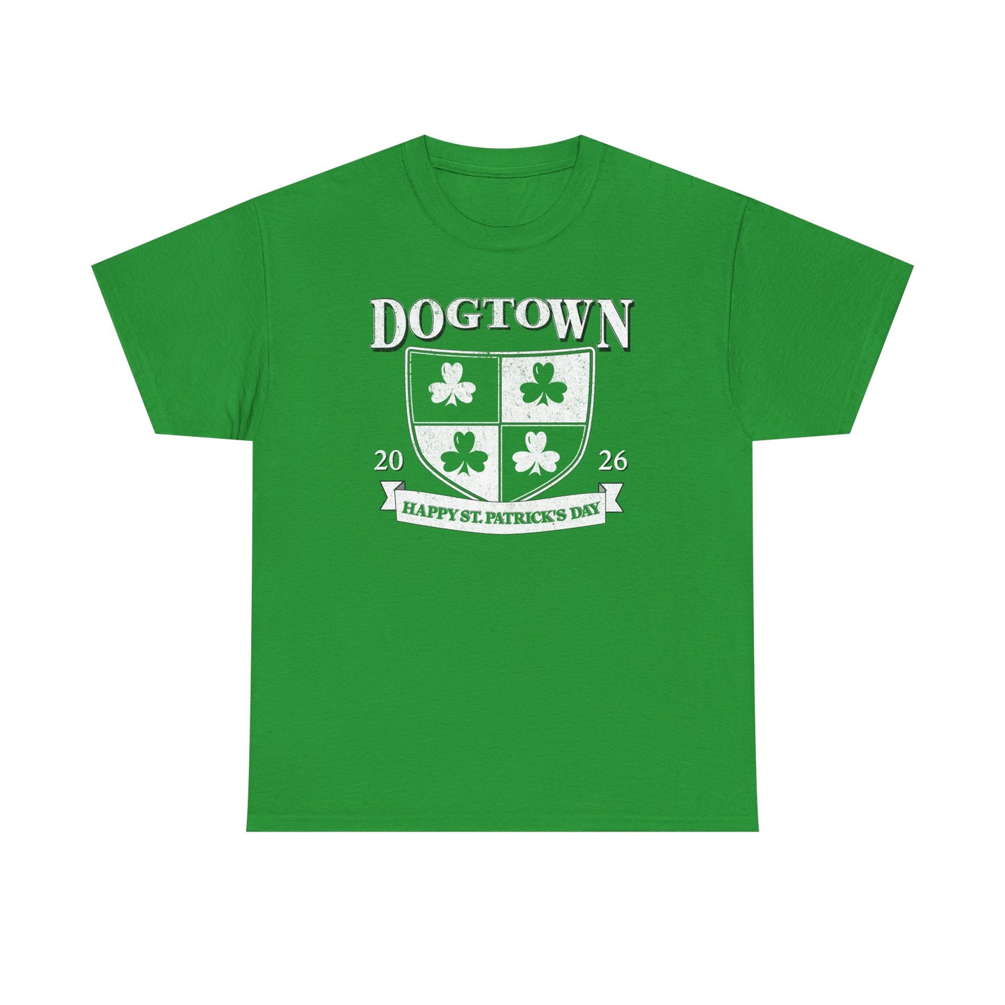 St. Patrick's Day Dogtown Shamrock T‑Shirt