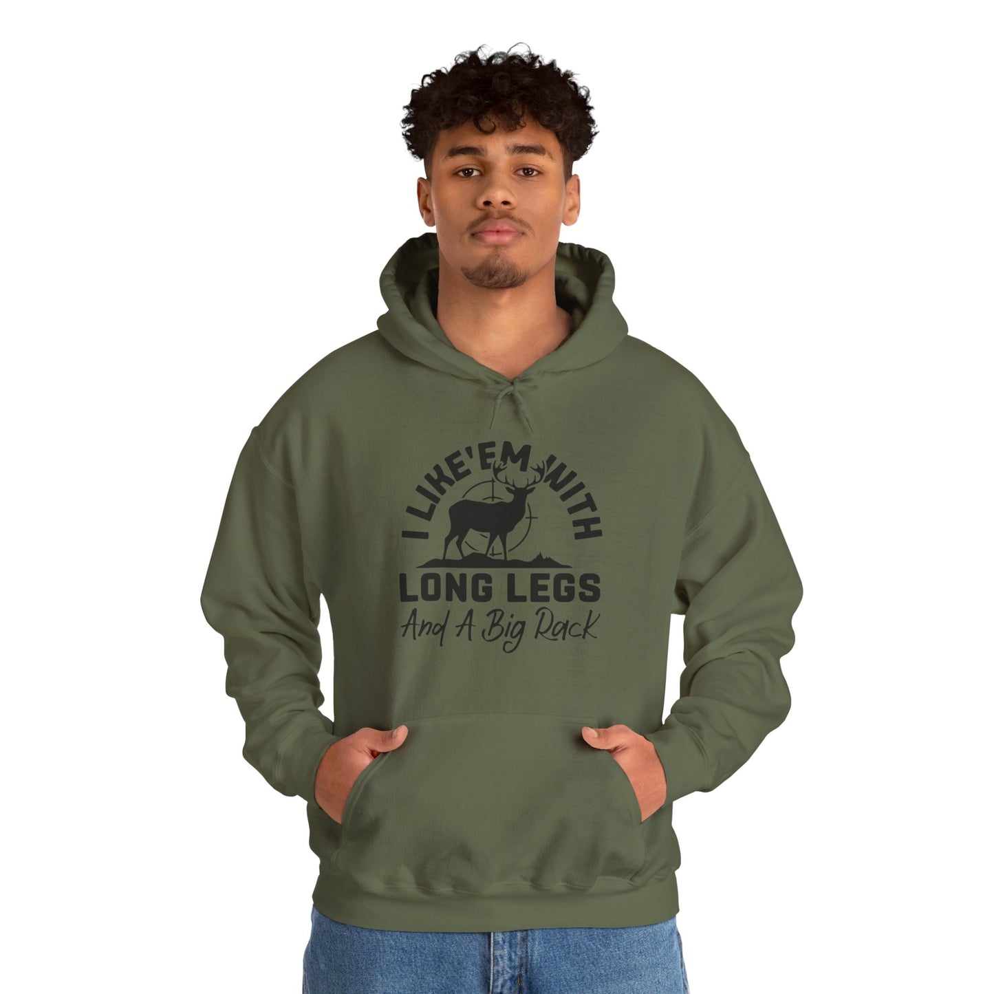 Hunting Graphic Hoodie Printify