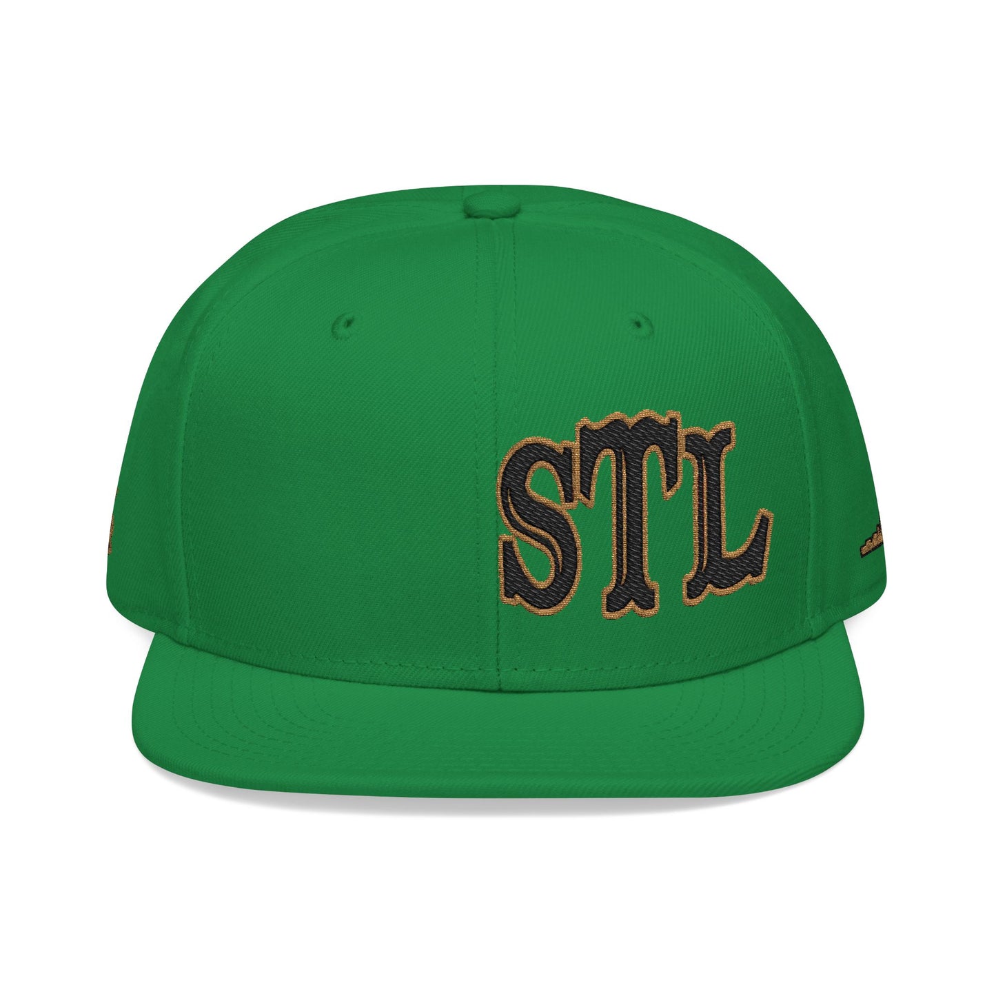 STL Black Gold Edition Embroidered Snapback Hat