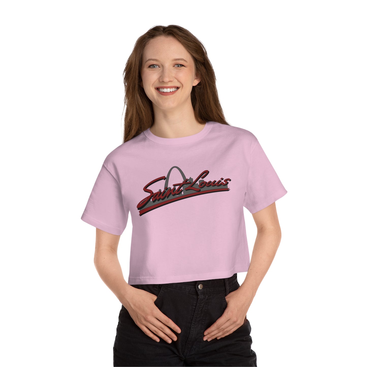 Saint Louis Graphic Women's Heritage Cropped T-Shirt