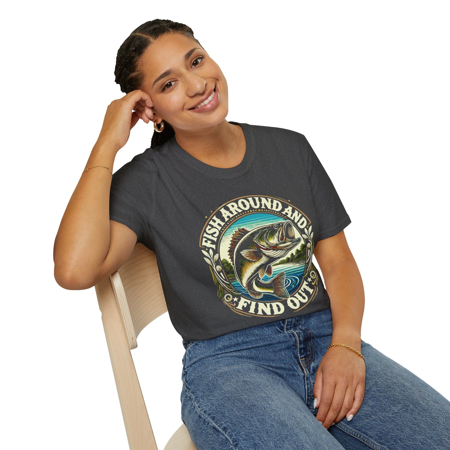 Fish Around And Find out Graphic Tee