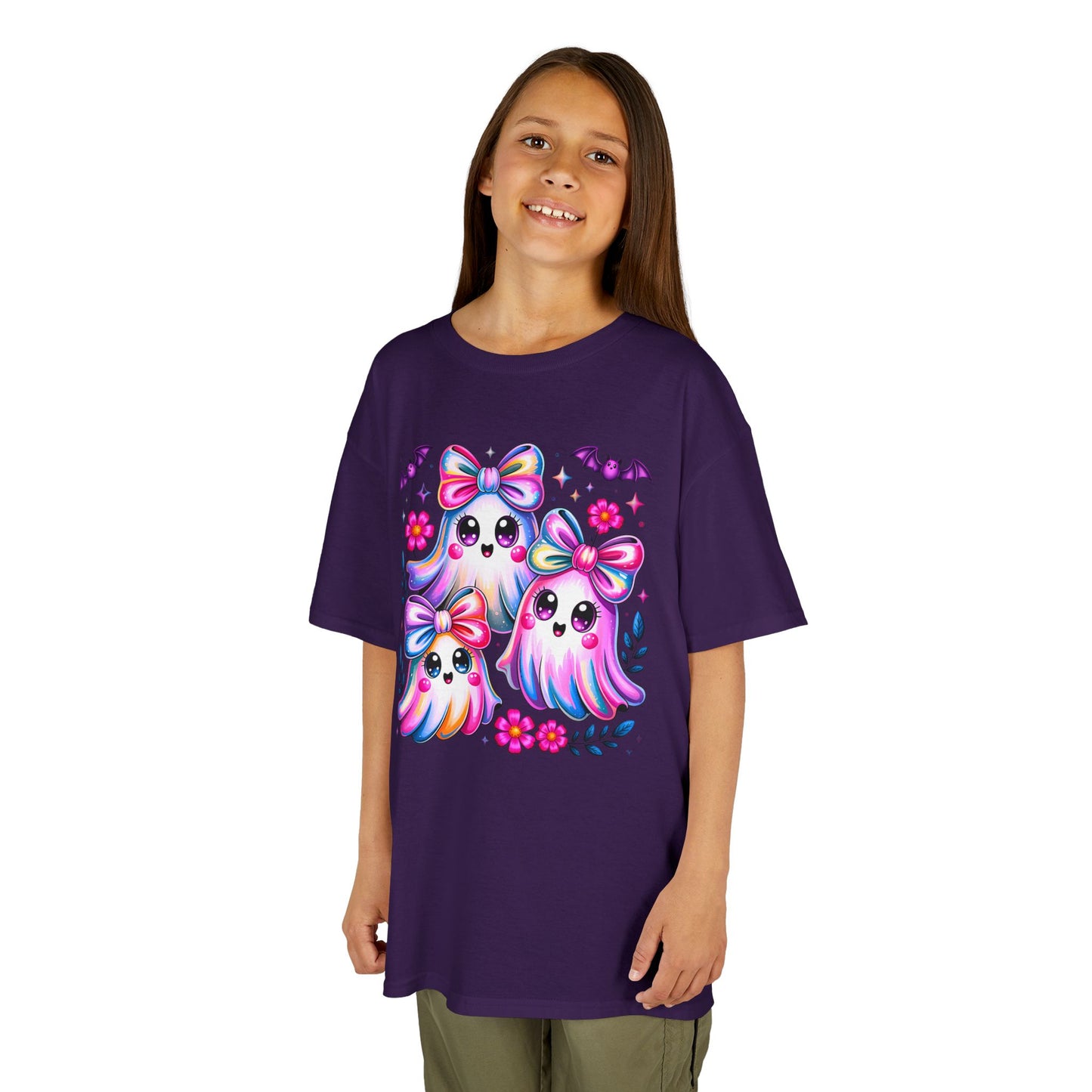 Kids Cute Colorful Ghost Tee