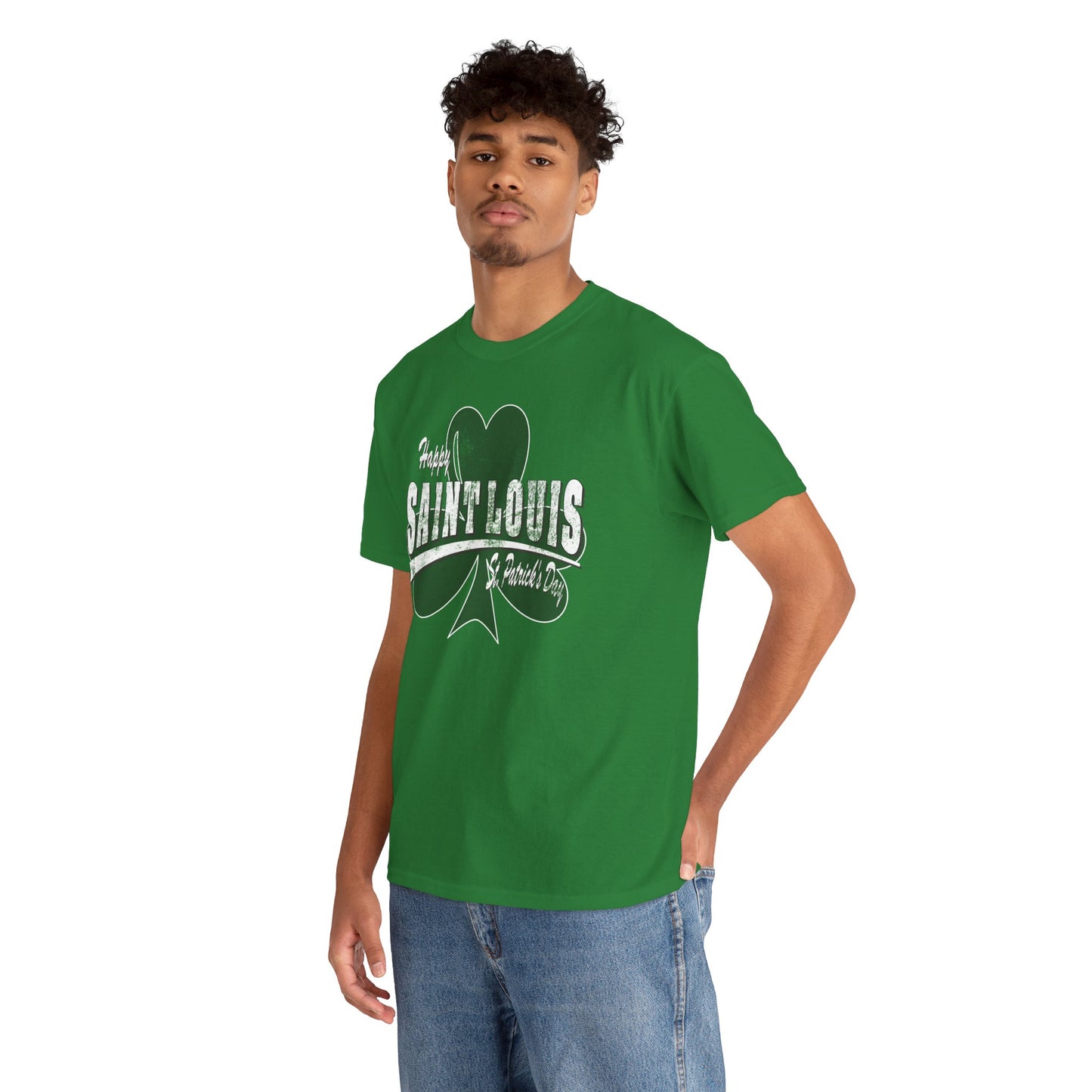 Saint Louis Shamrock Tee — Vintage St. Louis Irish Pride T-Shirt