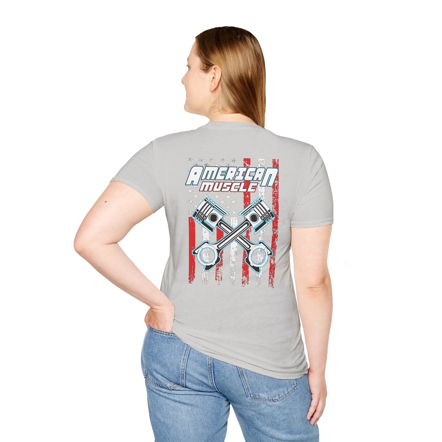 American Muscle Graphic T-Shirt