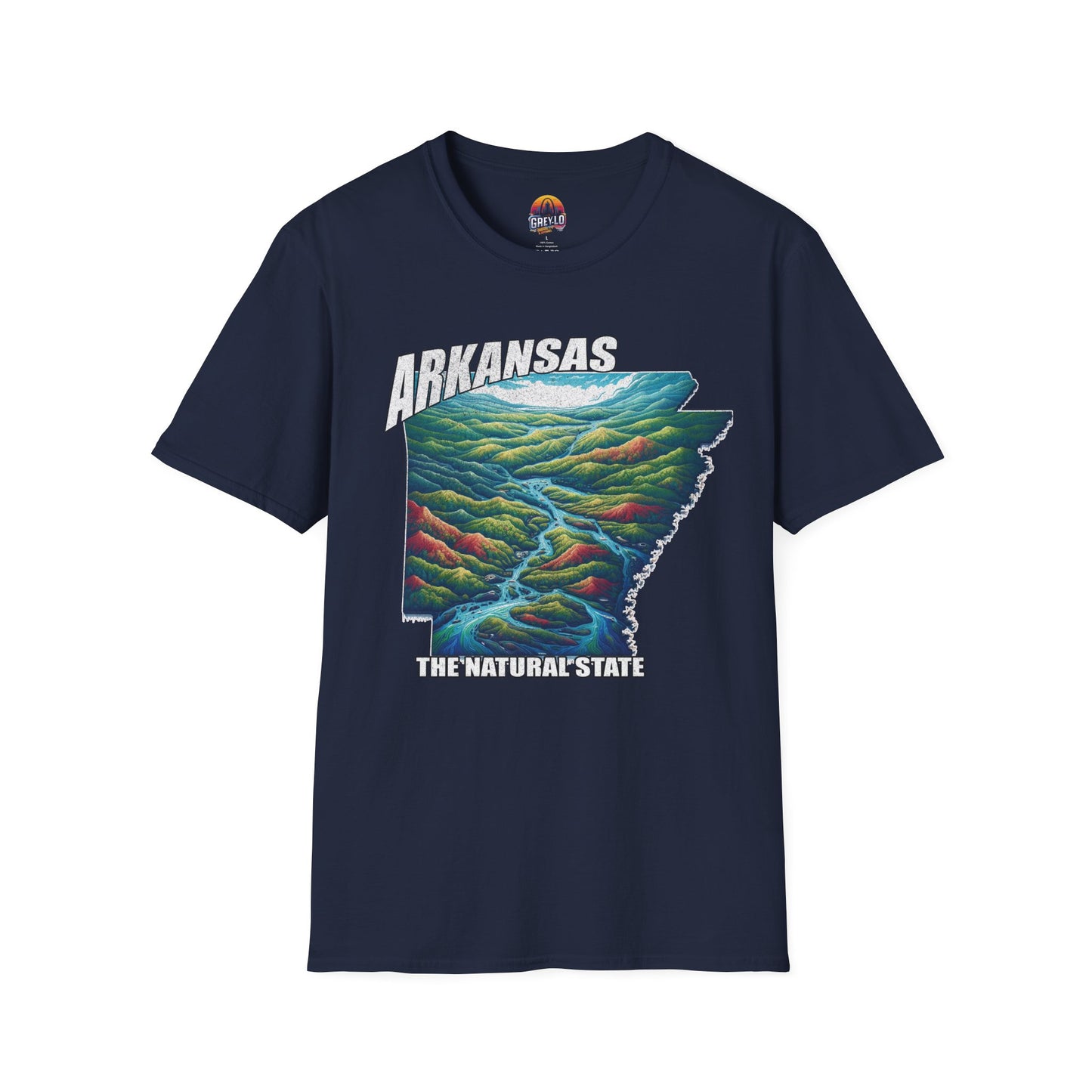 Arkansas The Natural State Graphic Tee