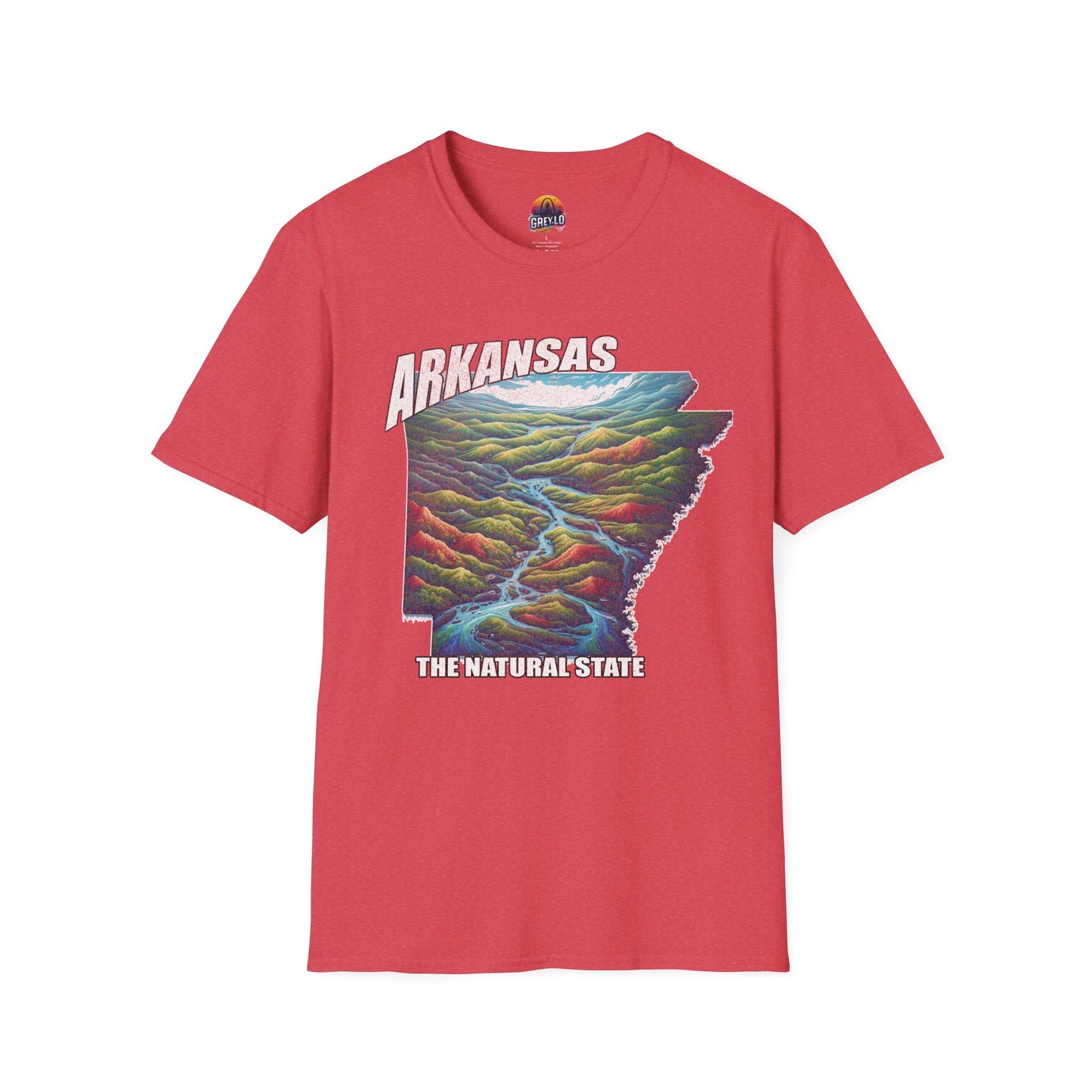 Arkansas The Natural State Graphic Tee