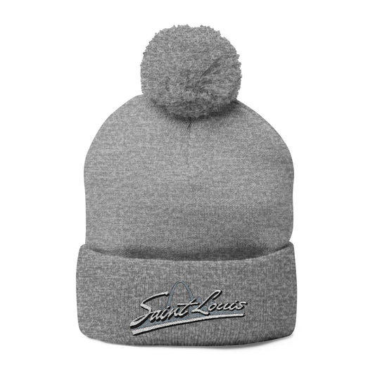 Knit Cap - Saint Louis Embroidered Design