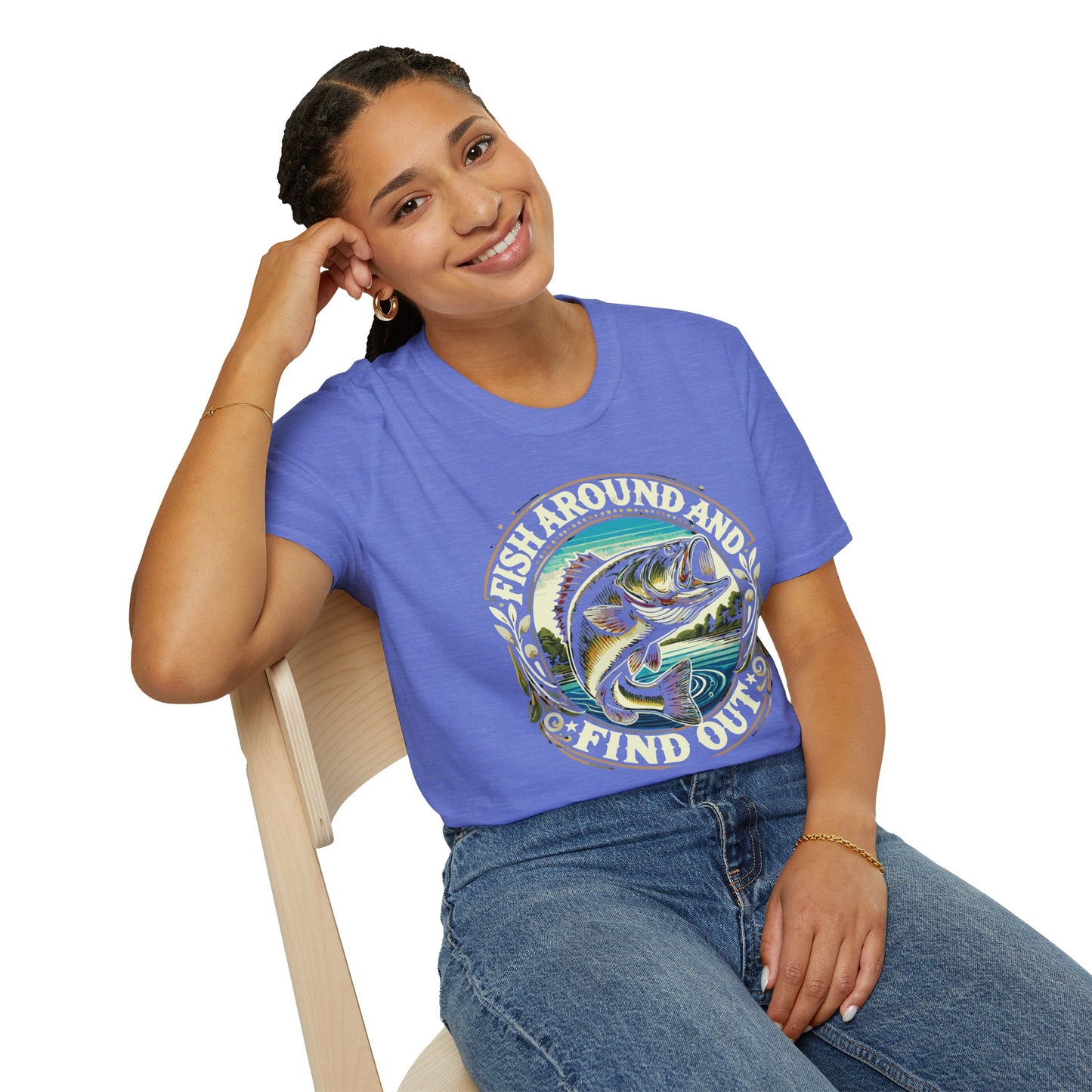 Fish Around And Find out Graphic Tee