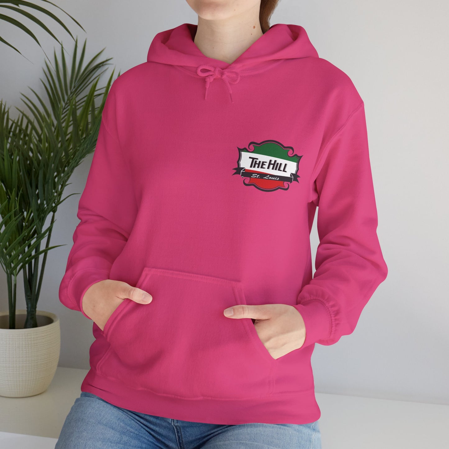 The Hill St. Louis Front & Back Hoodie Printify