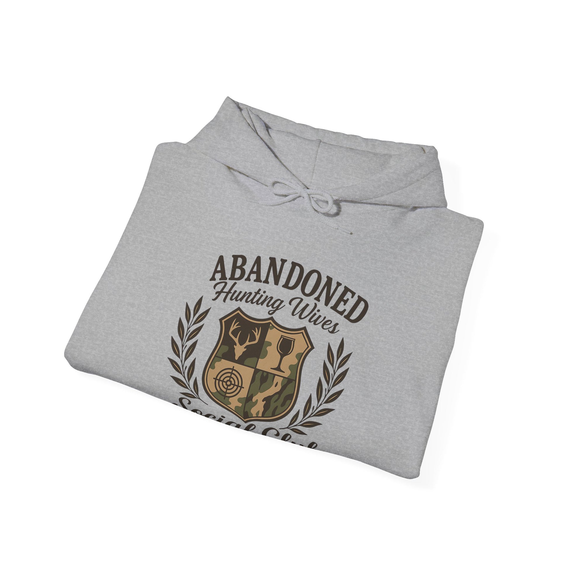 Abandoned Hunters Wives Social Club Hoodie Printify