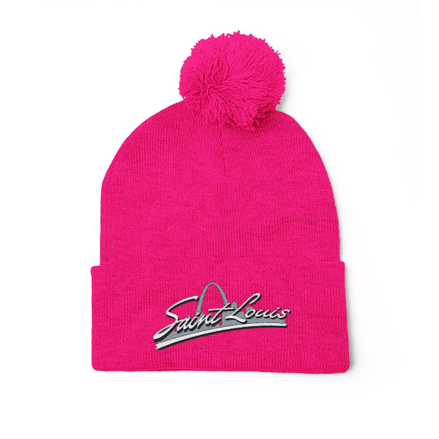 Knit Cap - Saint Louis Embroidered Design