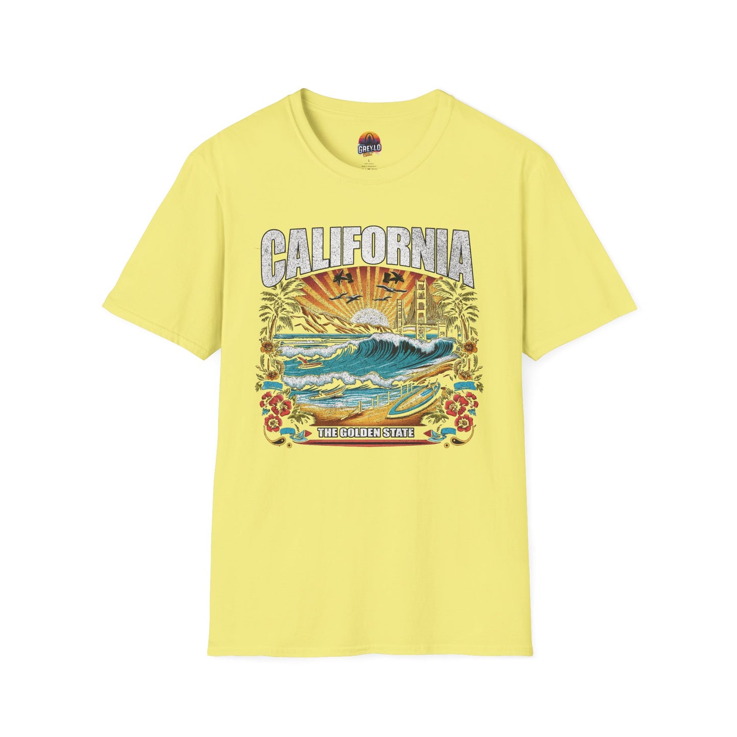 California The Golden State Graphic Tee