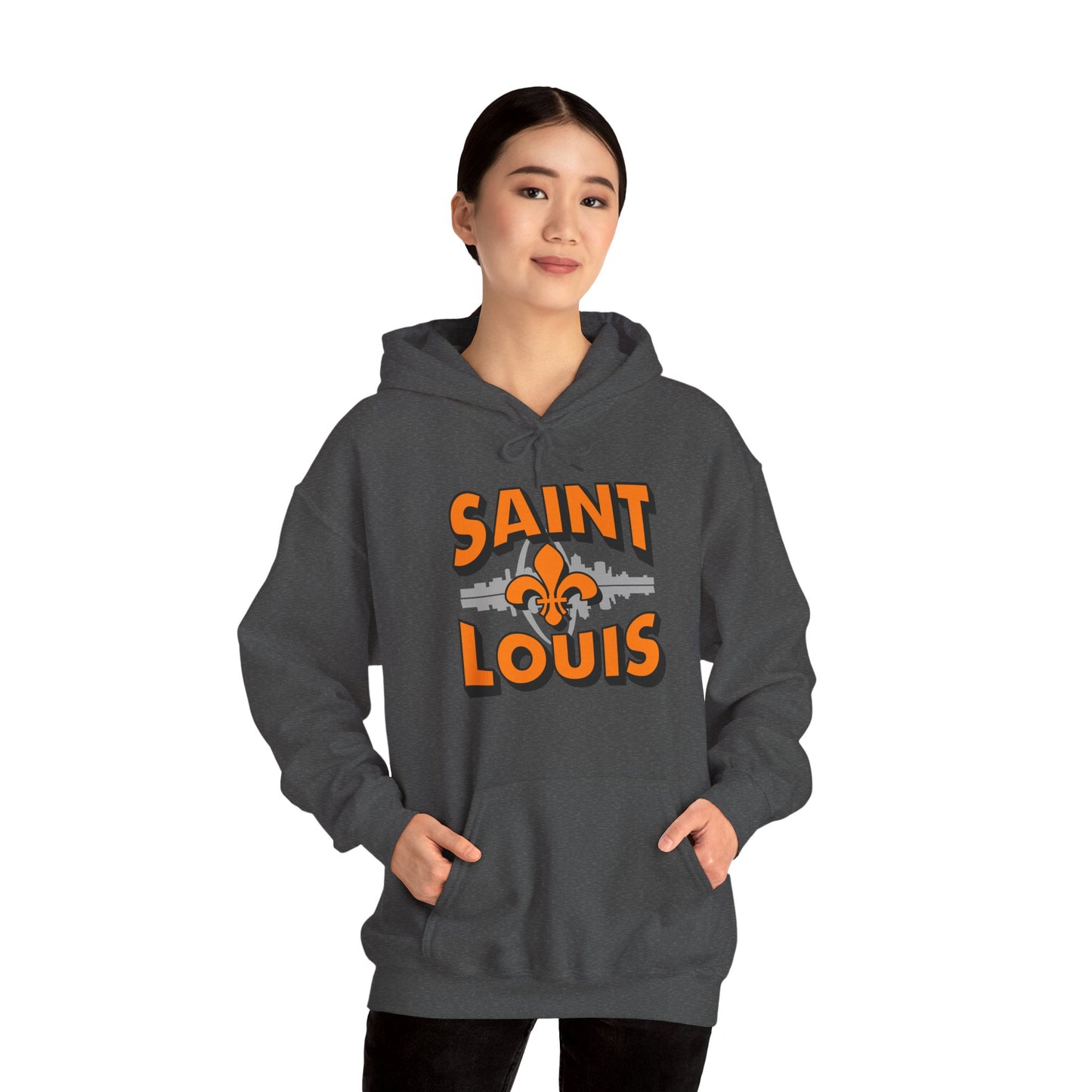 Saint Louis Graphic Hoodie — City Skyline Saint Louis Hoodie