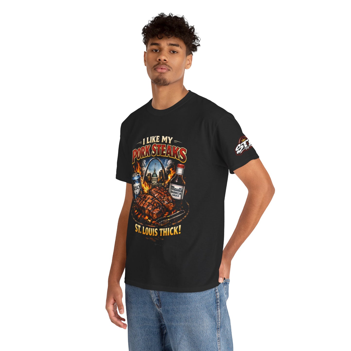 St. Louis Pork Steaks T-Shirt ⚠️ Contains AI-generated models