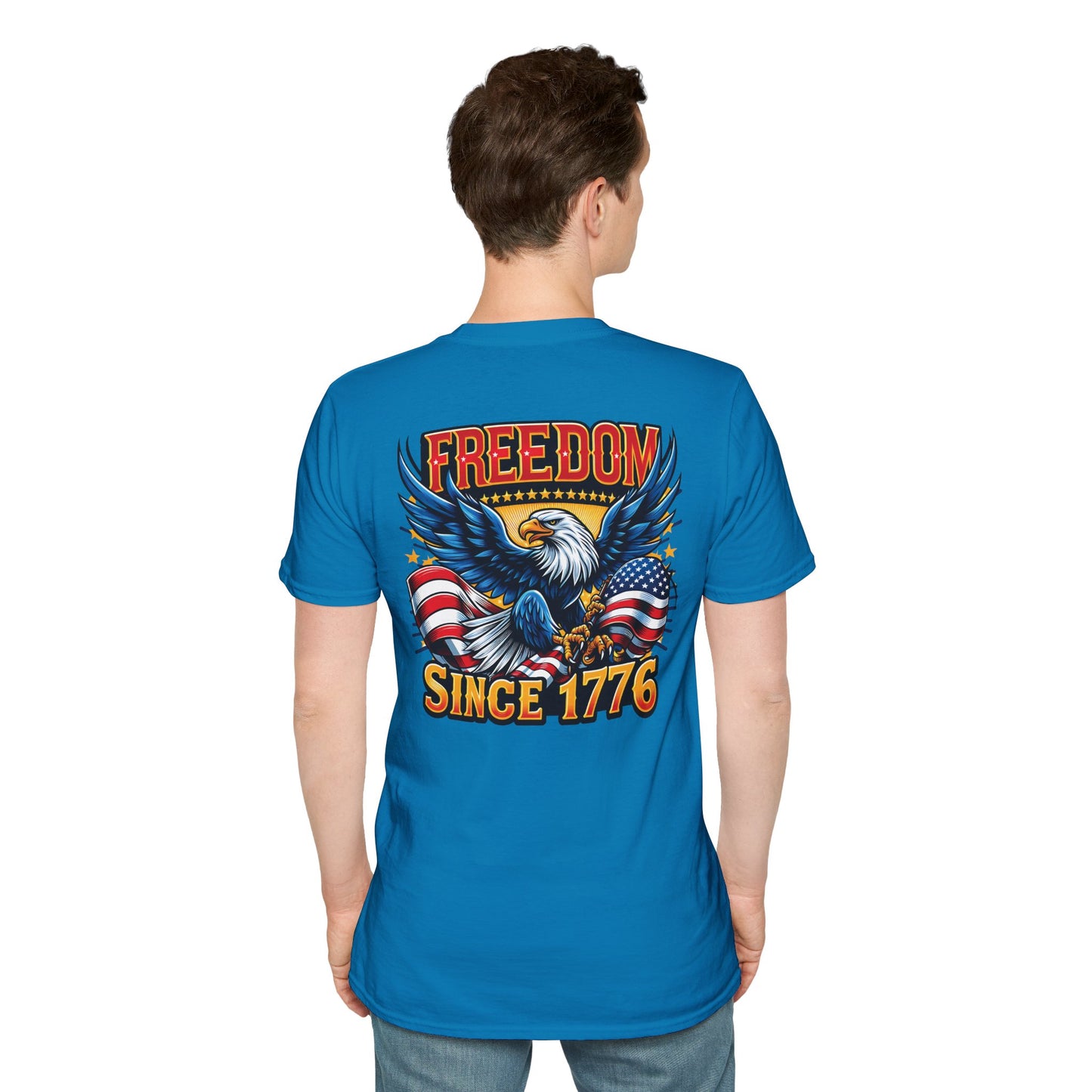 Freedom Since 1776 Graphic Tee Printify