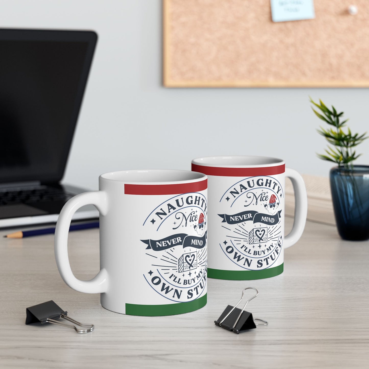 Naughty List Mug (Ceramic)