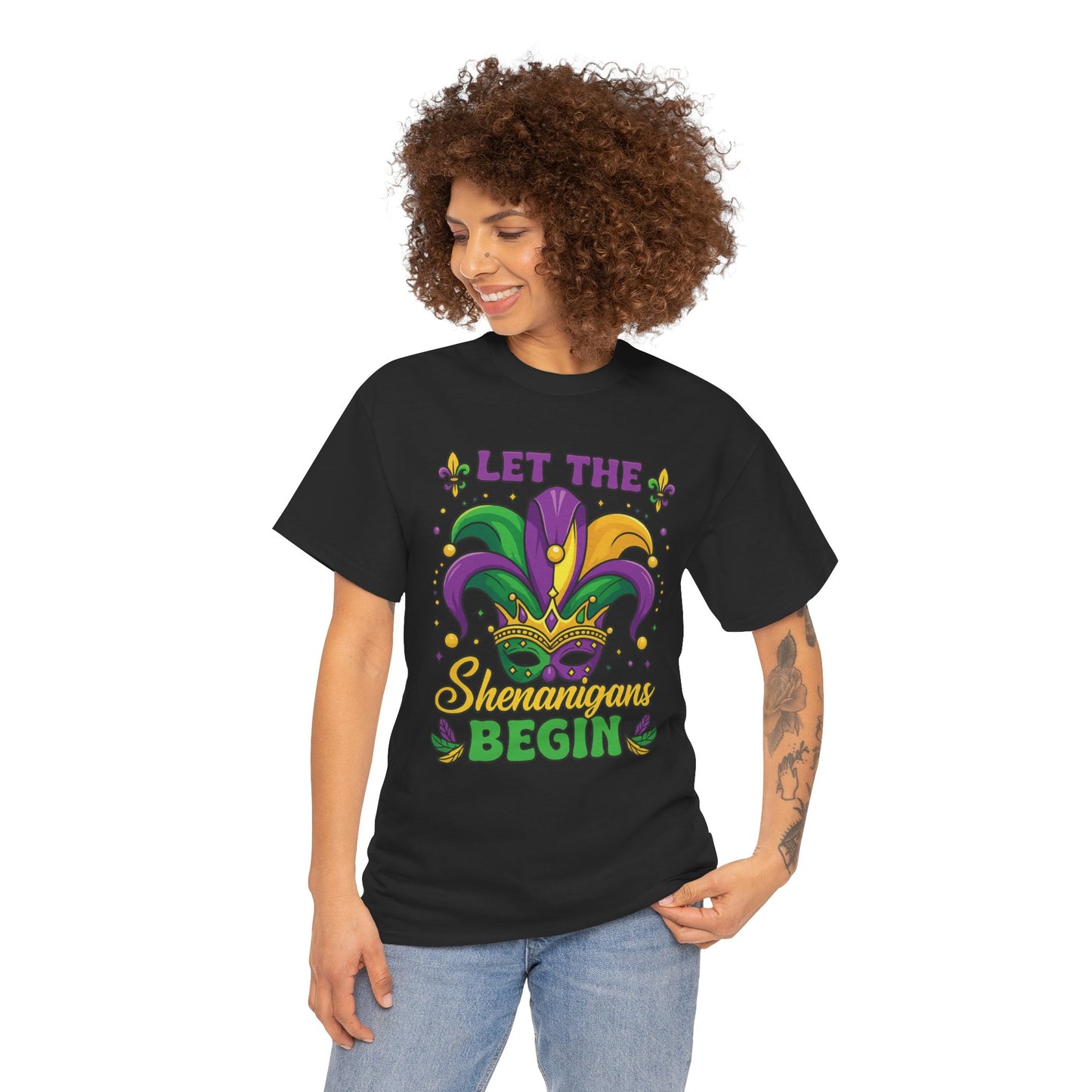 Mardi Gras 'Let The Shenanigans Begin' T-Shirt