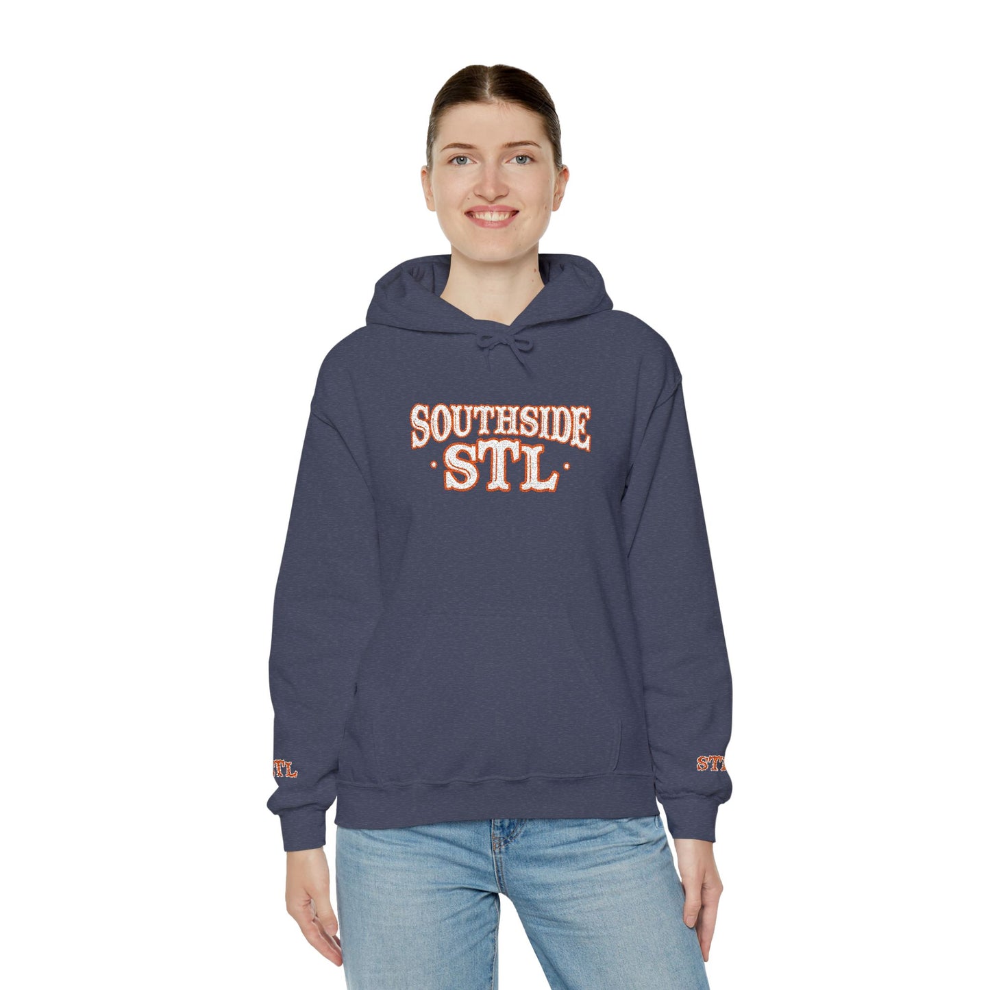 Embroidered Hoodie - Southside STL Design Printify