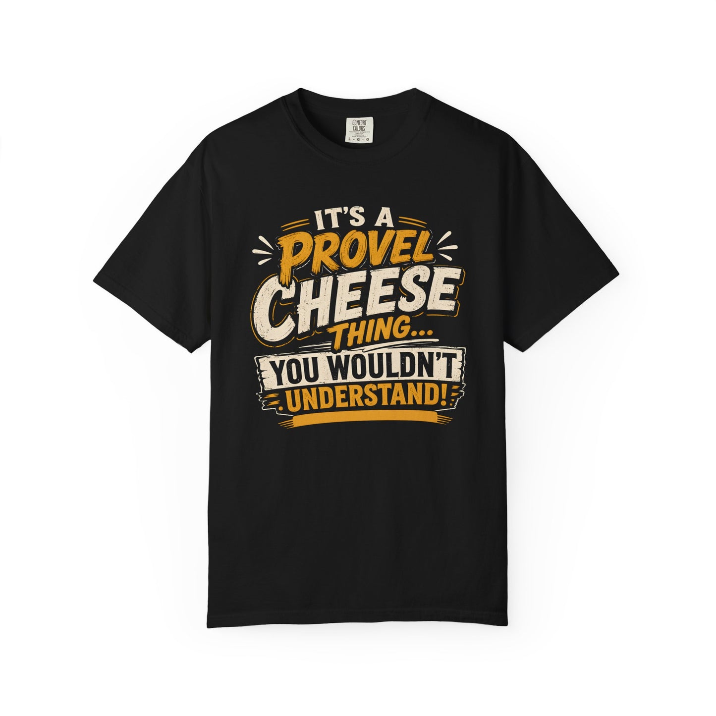 Comfort Colors Provel Cheese Shirt | St Louis Food Tee | Funny STL Provel Cheese T‑Shirt | Missouri Pride Comfort Colors Graphic Tee