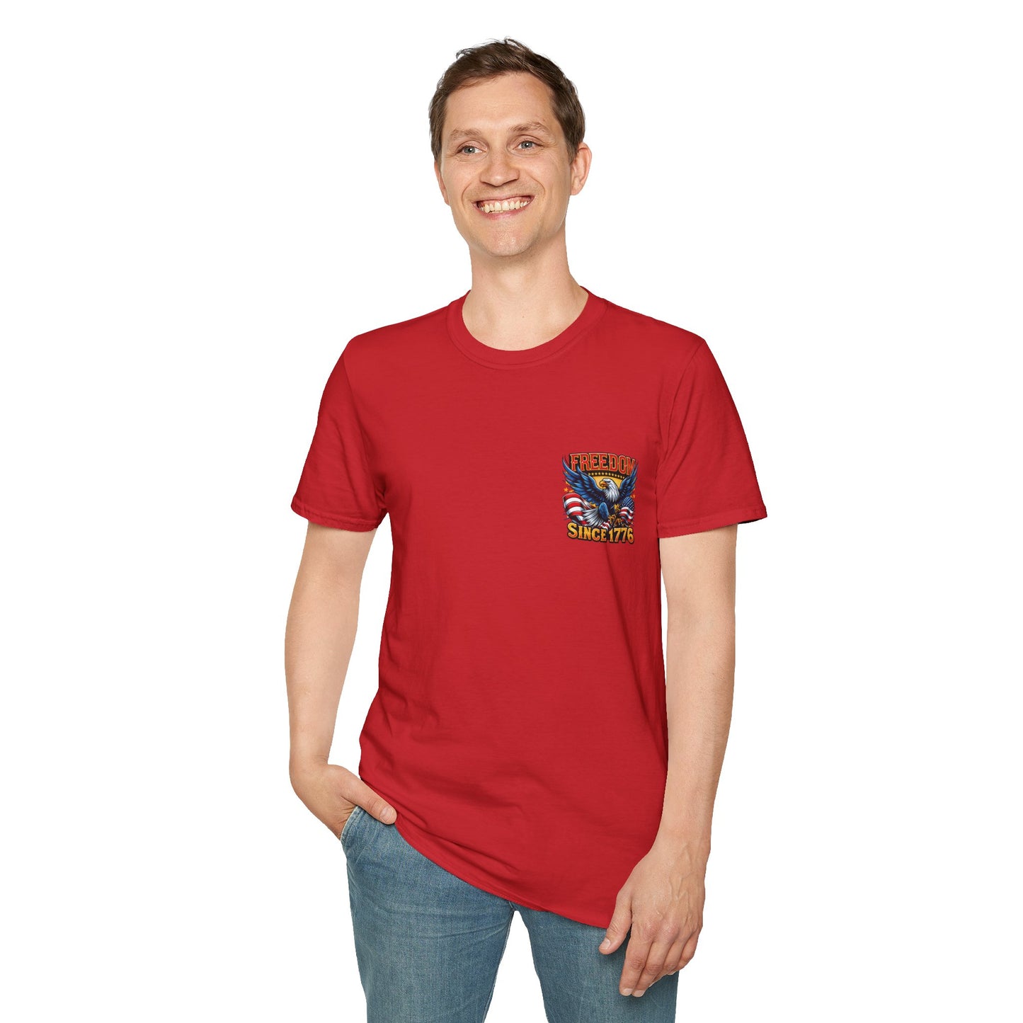 Freedom Since 1776 Graphic Tee Printify