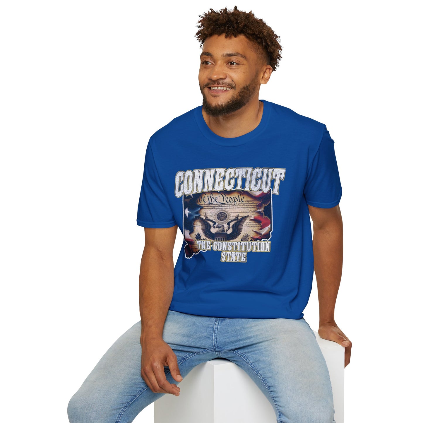Connecticut The Constitution State Unisex Soft style T-Shirt