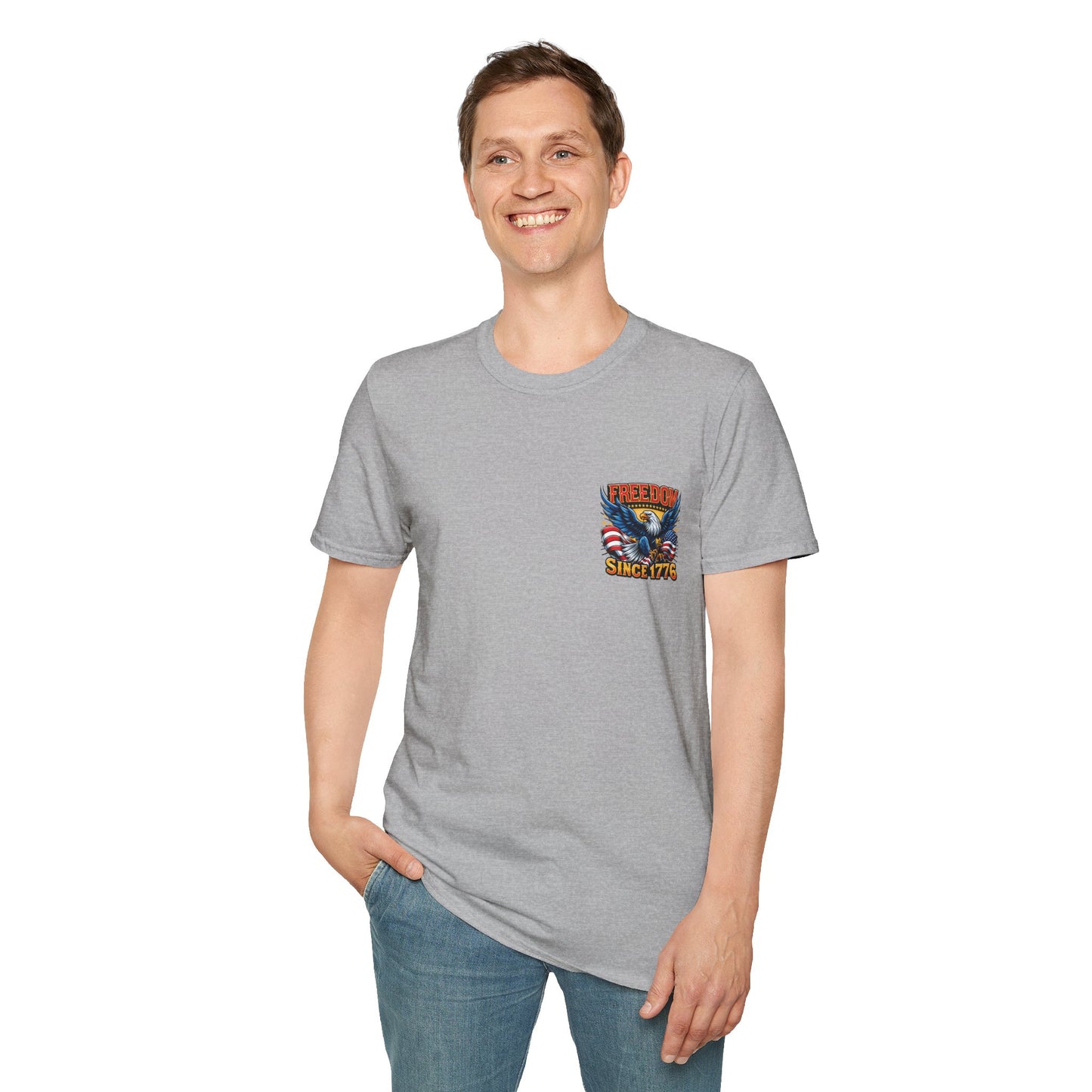 Freedom Since 1776 Graphic Tee Printify