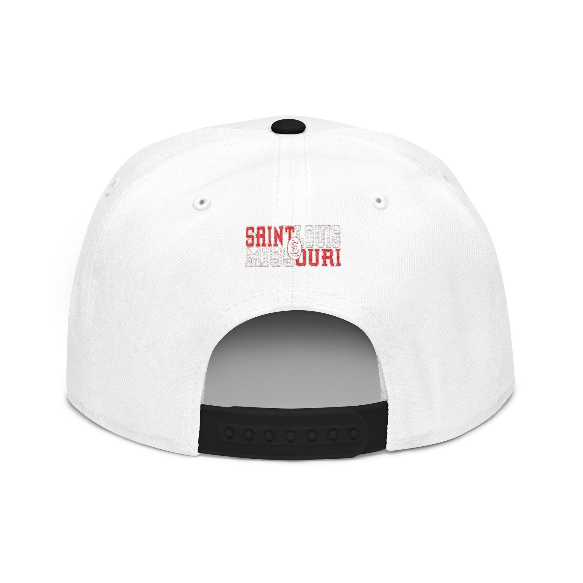 Snapback (Embroidery)-Offset Saint Louis Logo Printify
