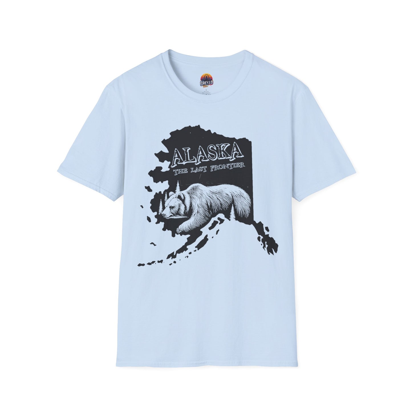 Alaska The Last Frontier Graphic Unisex Softstyle T-Shirt