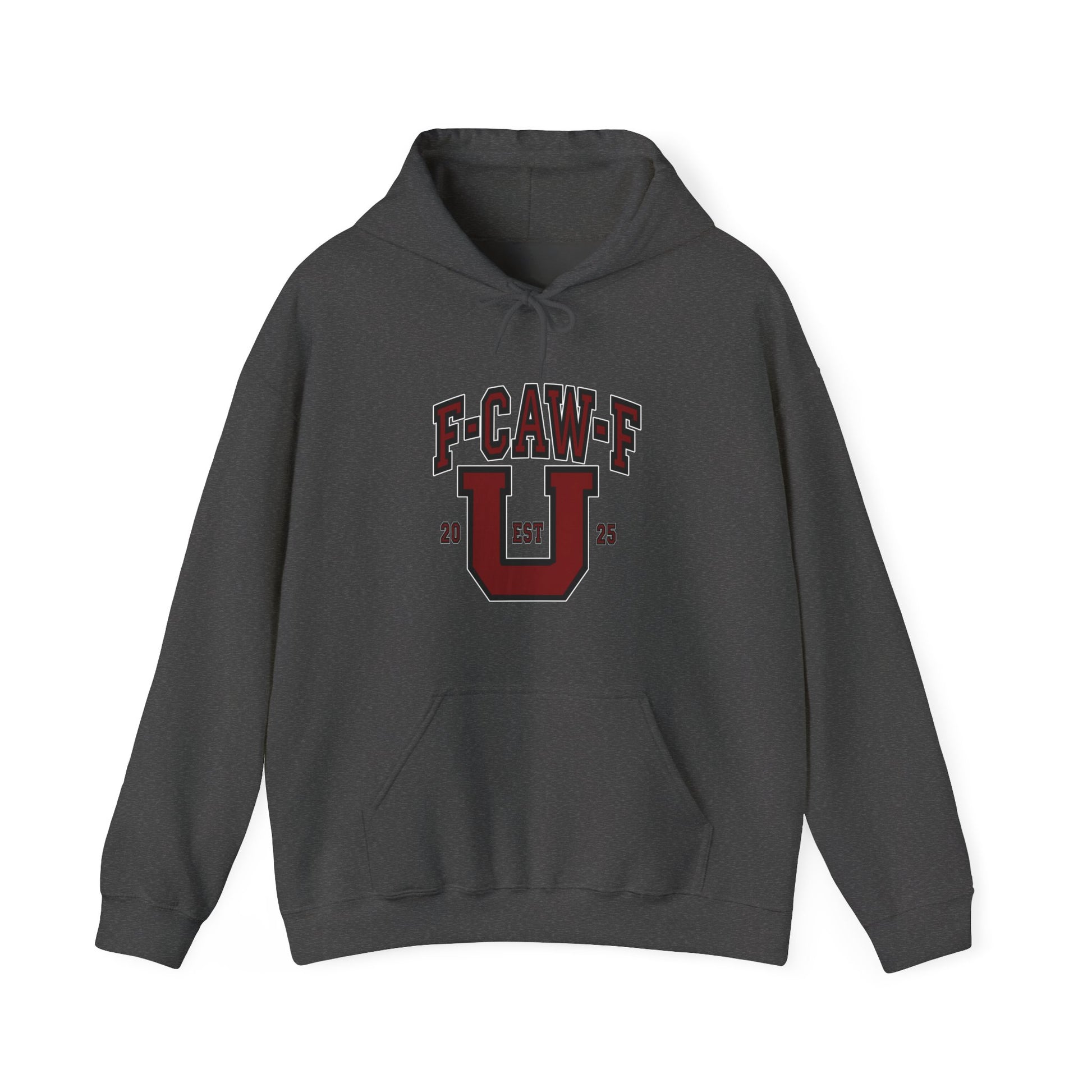 Unisex Heavy Blend™ Hooded Sweatshirt F-CAW-F U Front ChestDesign Printify