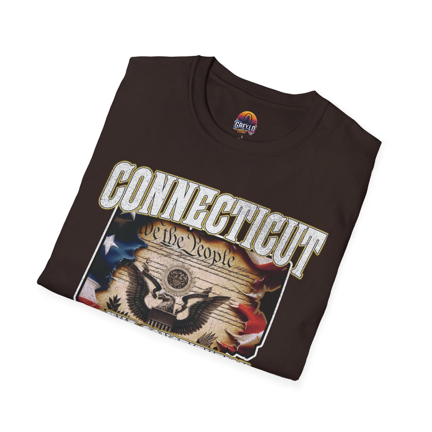 Connecticut The Constitution State Unisex Soft style T-Shirt