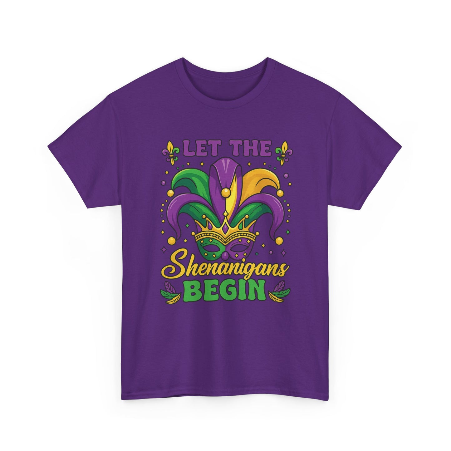 Mardi Gras 'Let The Shenanigans Begin' T-Shirt