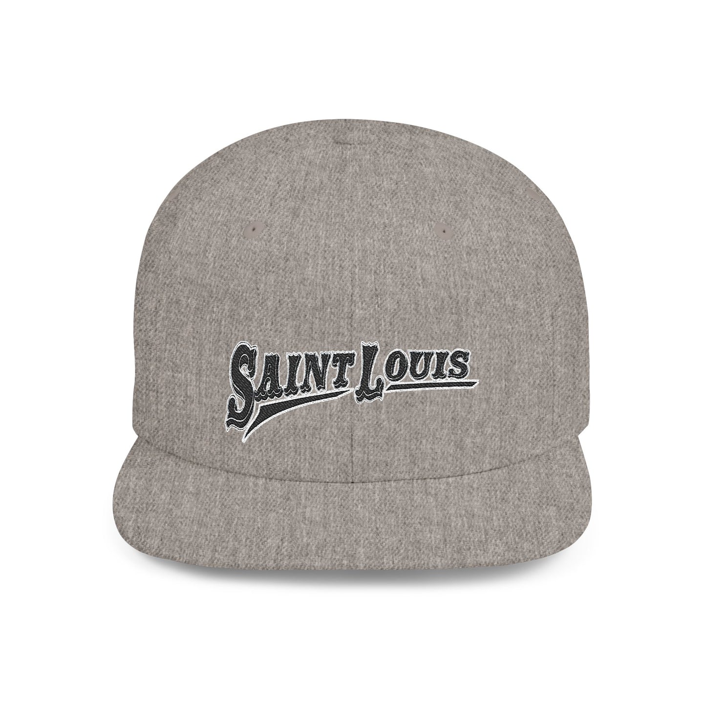 Flat Bill Snapback - Saint Louis Ball Cap Printify