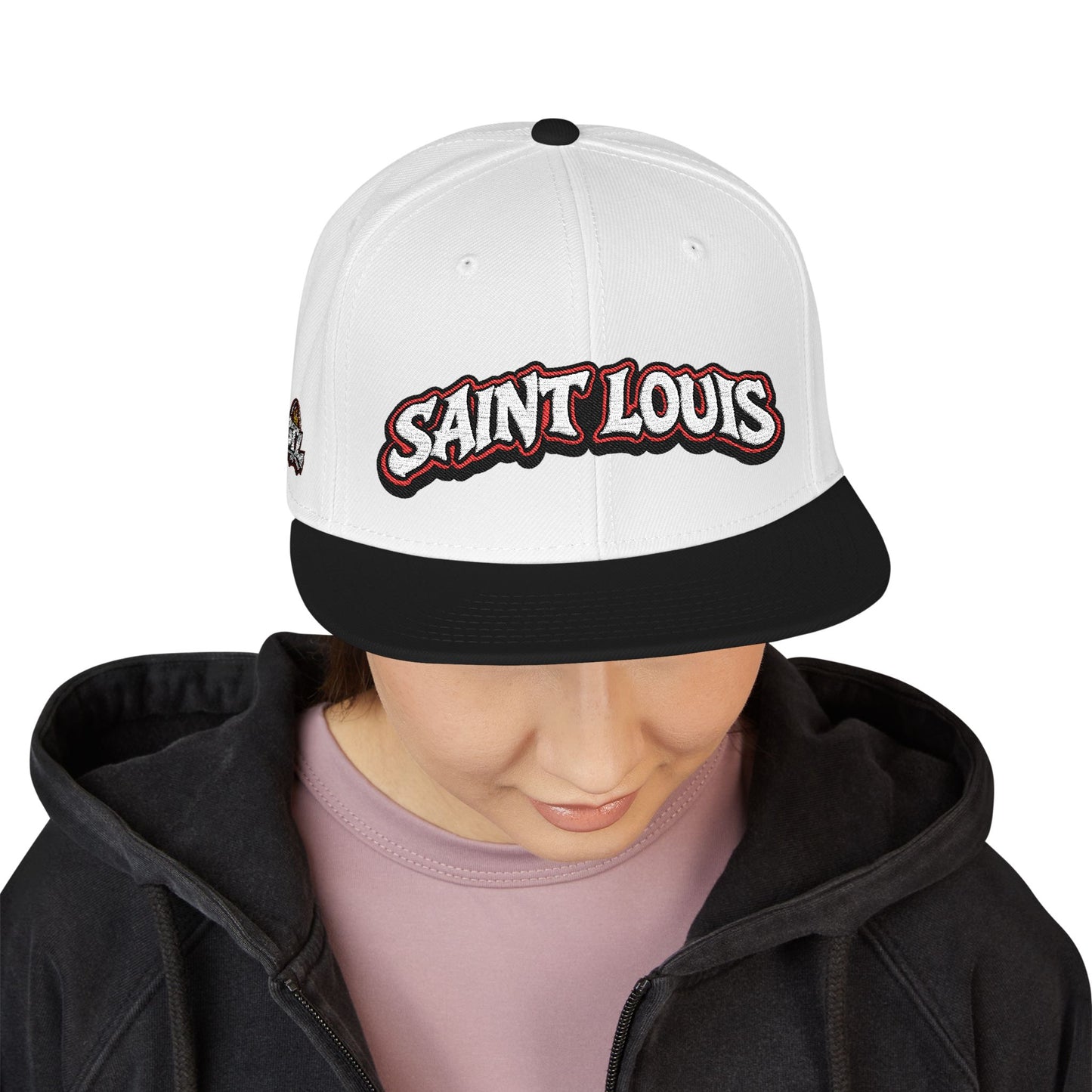 Snapback Hat — ‘St. Louis’ Embroidered Streetwear Cap