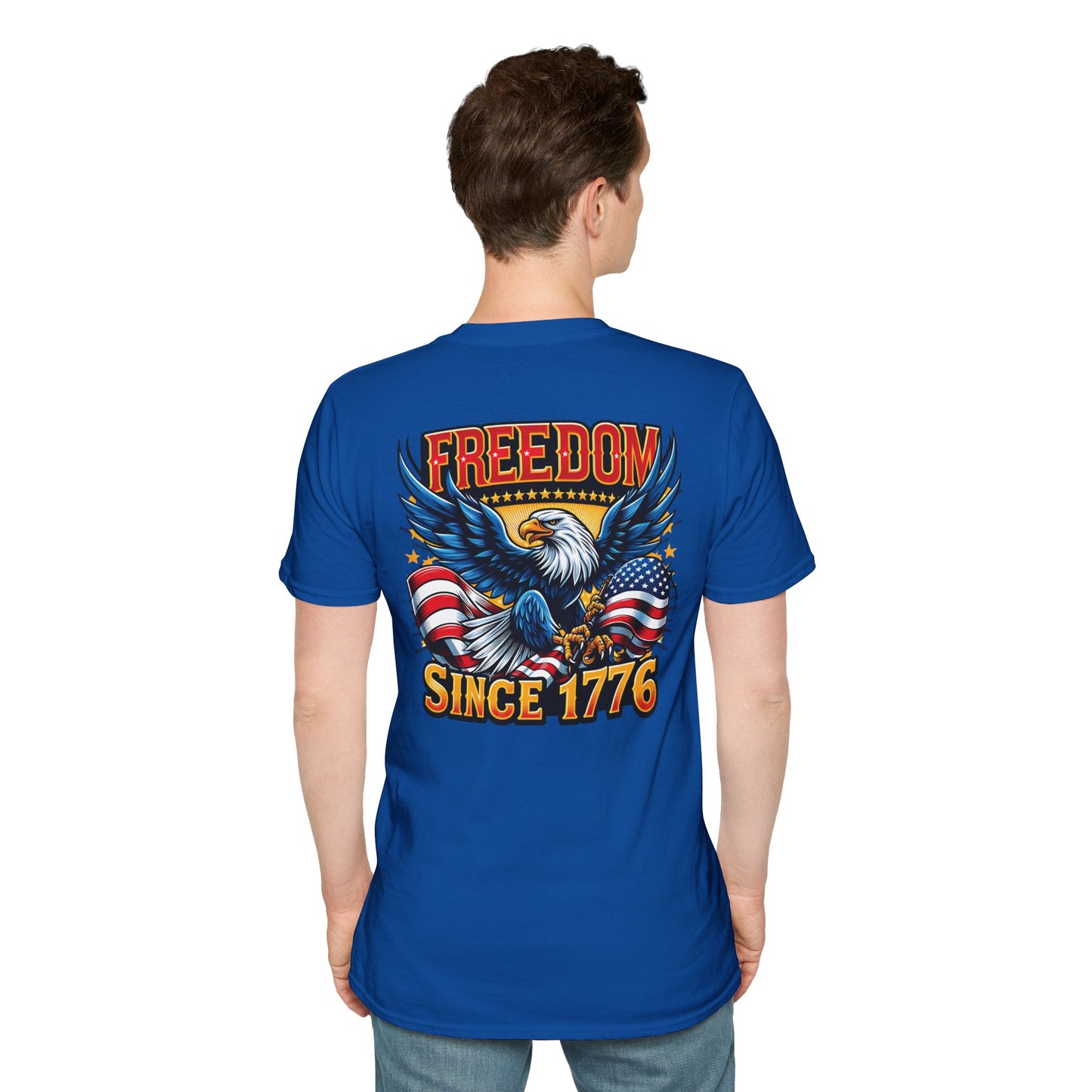 Freedom Since 1776 Graphic Tee Printify