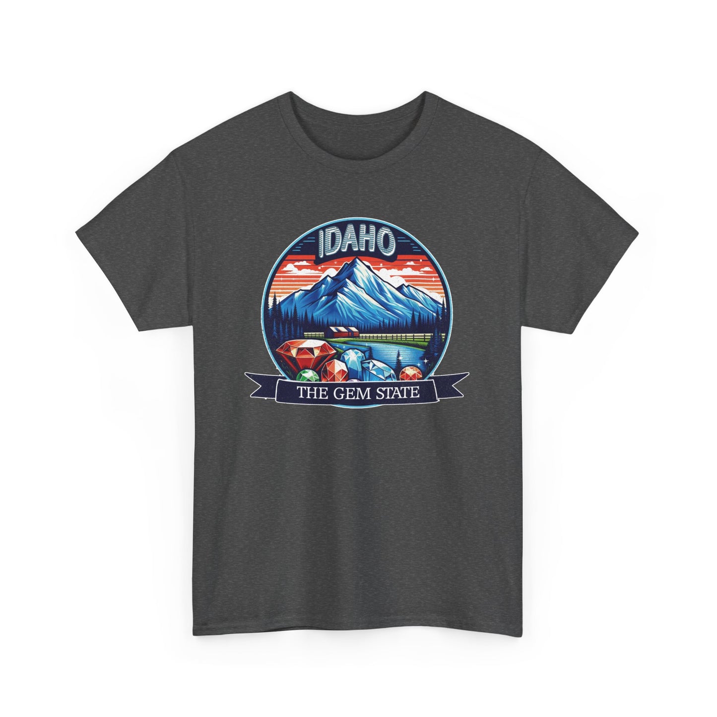 Idaho The Gem State Graphic Tee