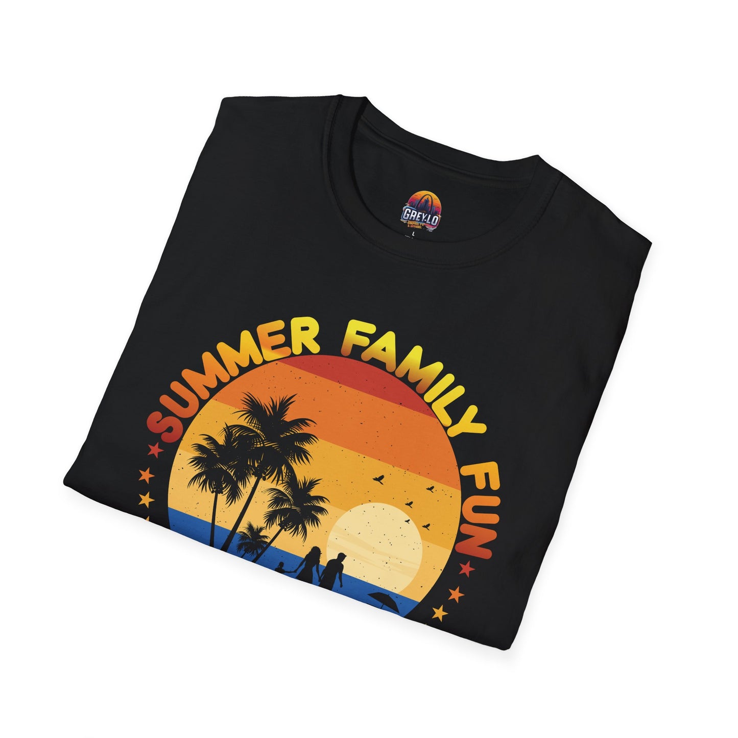 Summer Family Fun Graphic Tee Unisex Softstyle T-Shirt