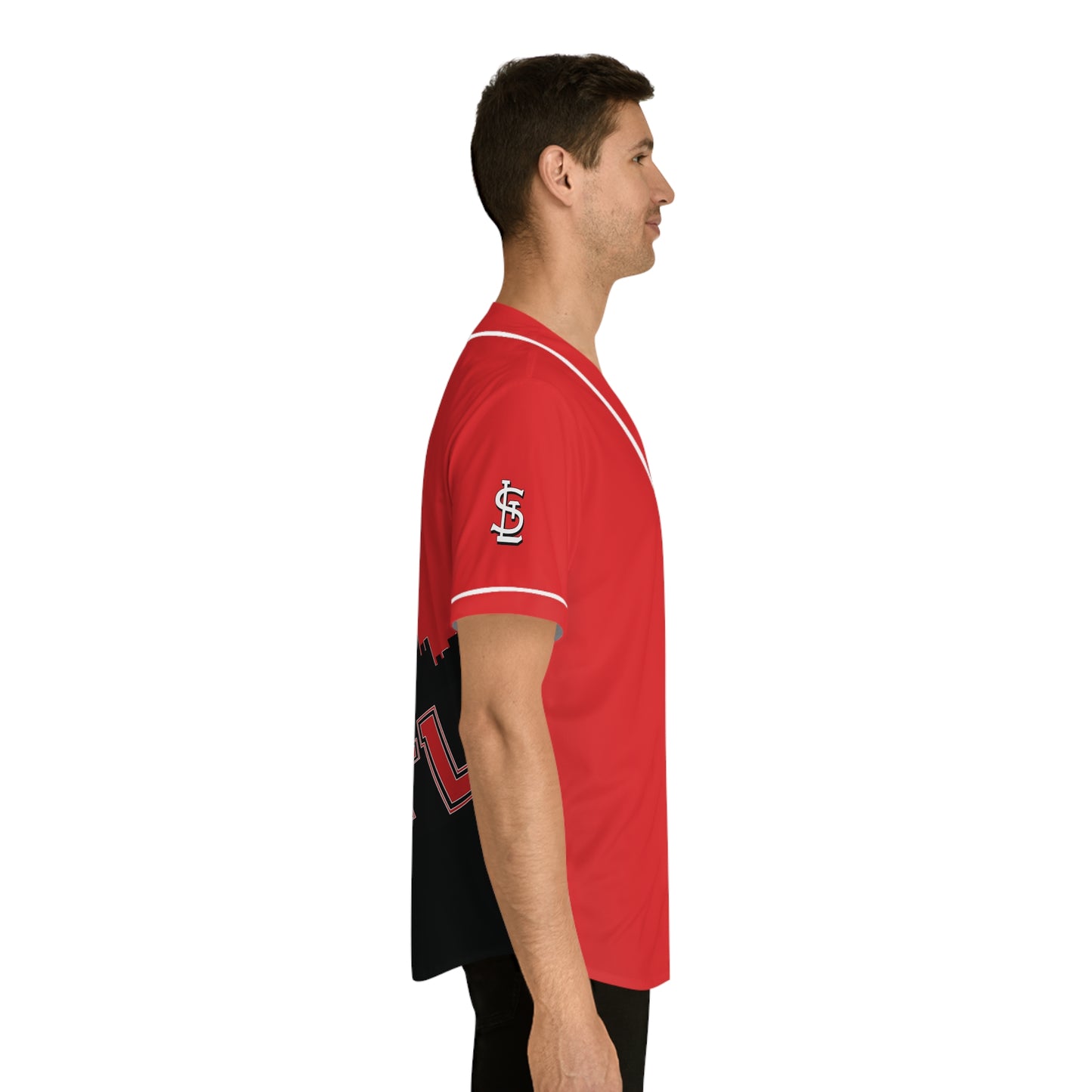 Men's Baseball Jersey St Louis City Skyline